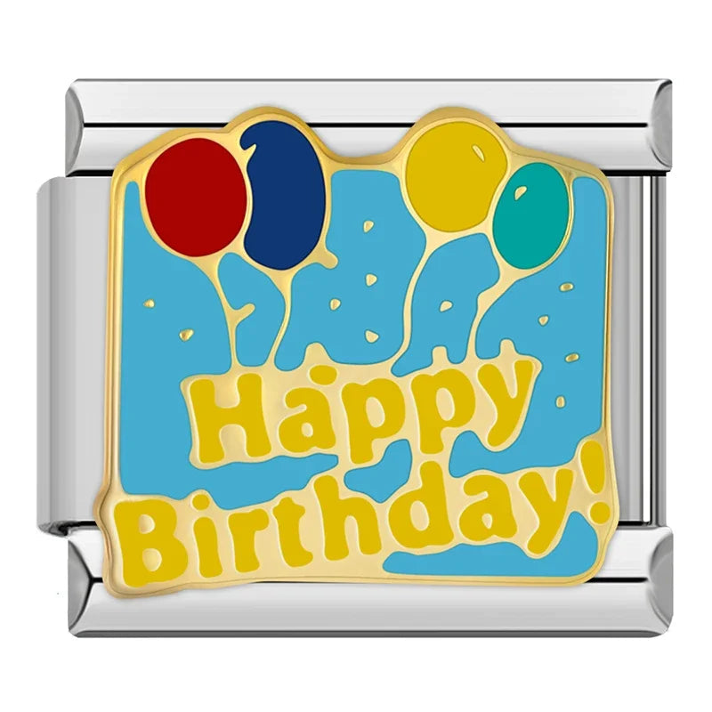 Happy Birthday, Blue-Plated