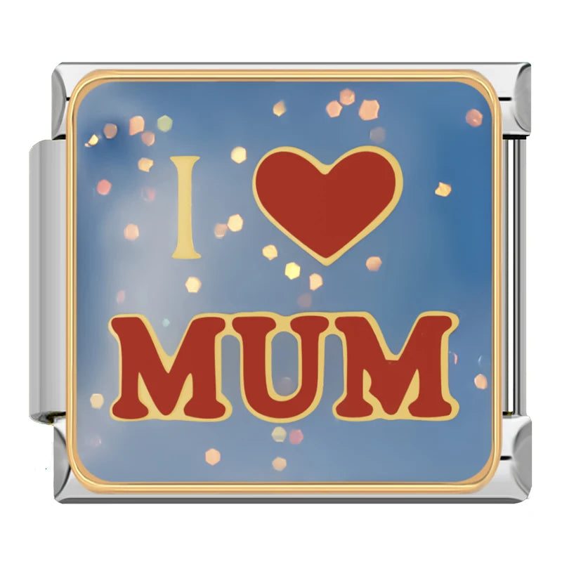 I Love Mum, Blue Plate