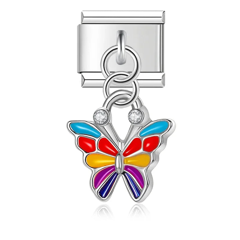 Colourful Butterfly Dangle