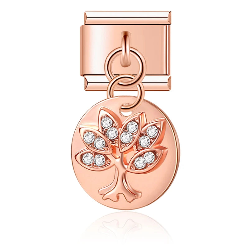 Rose Tree of Life Dangle