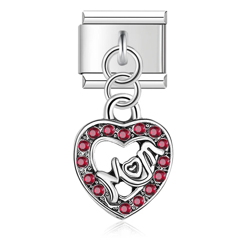 Silver Heart Mom