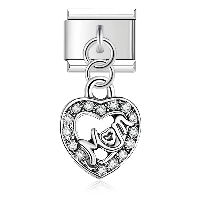 Silver Heart Mom