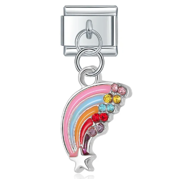 Rainbow & Star Dangle
